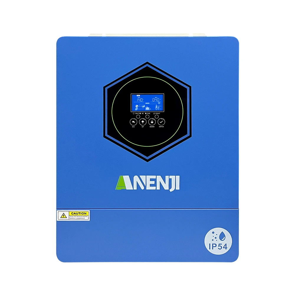 Anenji 6.2kW 48V Hybrid Solar Inverter Dual output With WiFi IP54